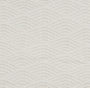 Deken Wieg River Knit - Cream White/Coral Fleece