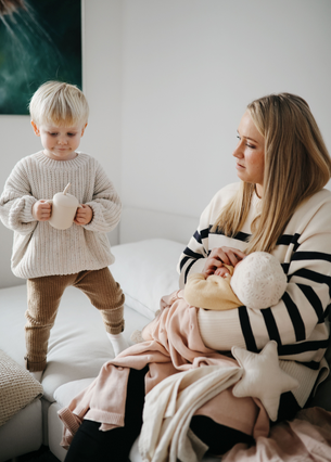 Kinderbeker met rietje - Mushie